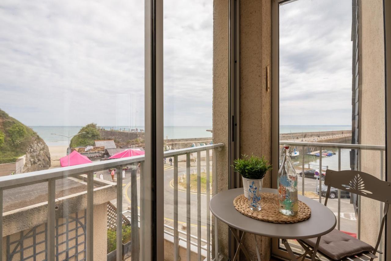 Au Port De Binic - Loggia Vue Port公寓 外观 照片